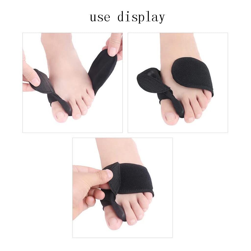 Protector de pie en valgo para Pulgar, Cuidado del antepié, separación del Dedo del pie, Protector médico Separador de Dedos, ajustador de juanete, Protector Hallux