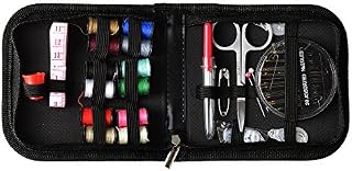 Mcbazel Mini Sewing Kit For Home, Travel, Camping, Hiking & Emergency, Mini Sewing Accessories Gift For Adults, Girls, Beginners - Black