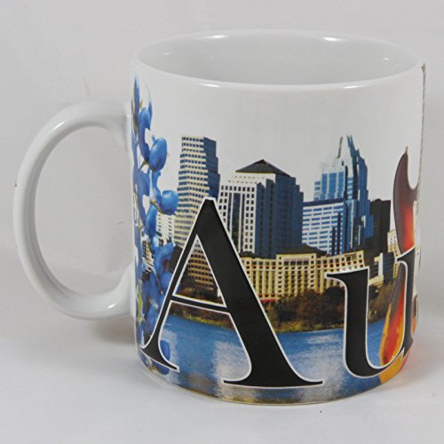 Americaware Austin 18oz. Color Relief Coffee Mug