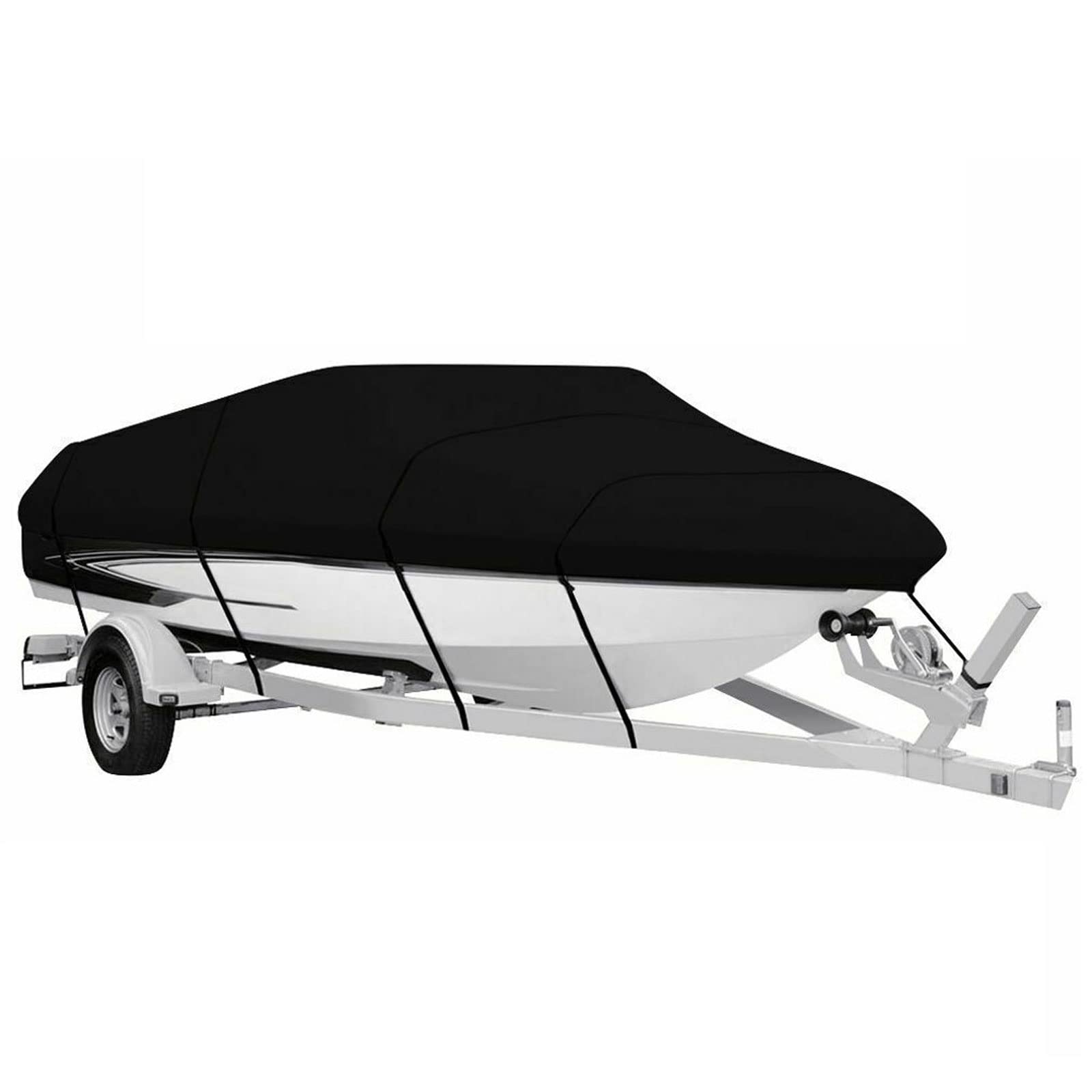 Telo per Barca,Coperture per Barche,Impermeabile all Season Marine Dispositivo di Protezione,con Protezione UV,Impermeabile,per motoscafo,Fish-Ski,Barche con Scafo a V