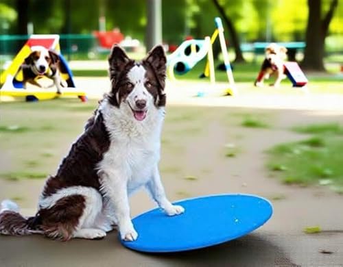 Dog Agility Equipment Wobble Board 24 | Blue
