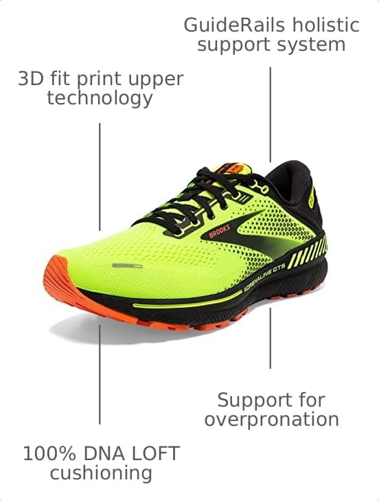 Image of Brooks Men's Adrenaline GTS 22 Supportive Running Shoe