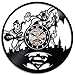 Gullei.com Superman Vs Batman płyta winylowa dekoracja ścienna zegar