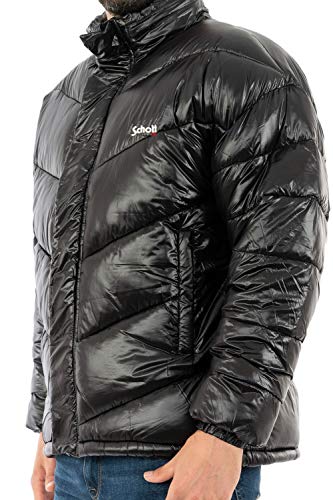 Schott Montana19 Giacca, Nero (Black Black), Large...