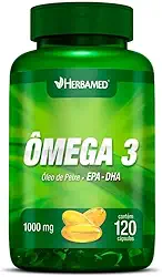 Ômega 3 1000Mg - 120 Cápsulas - Herbamed, Herbamed
