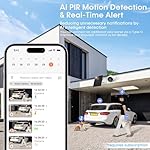 AMTIFO Security Cameras Wireless Outdoor Magnetic: Install-Free Smart Indoor 2K WiFi - Long Battery Life Powered Wireless Cameras for Home Security with AI Motion Detection - Image 5