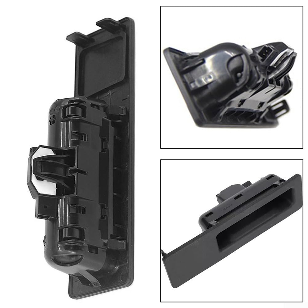 Interruttore a pulsante per maniglia portellone posteriore per BMW F10 F11 Serie 5 2010-2015 F25 X3 2010-2017 F26 X4 F15 X5 F16 X6 SUV 2014-2017 senza telecamera posteriore ABS Materiale OEM