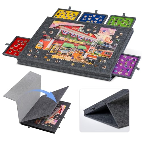 LAVIEVERT Tilting Felt Puzzle Board