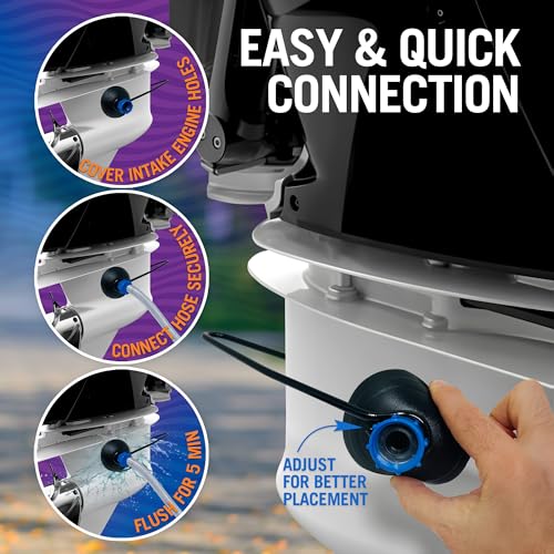 Image of Outboard Motor Muffs Round, Boat Motor Water Muffs Ear Flusher, Better Boat
