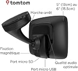 TomTom Car Sat Nav GO Essential, 6 Inch, with Traffic Congestion and Speed Cam Alert trial thanks to TomTom Traffic, EU Maps, Updates via WiFi, Handsfree Calling, Click-And-Drive Mount - 9