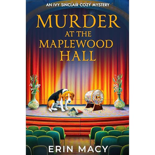 Murder At The Maplewood Hall Audiolibro Por Erin Macy arte de portada