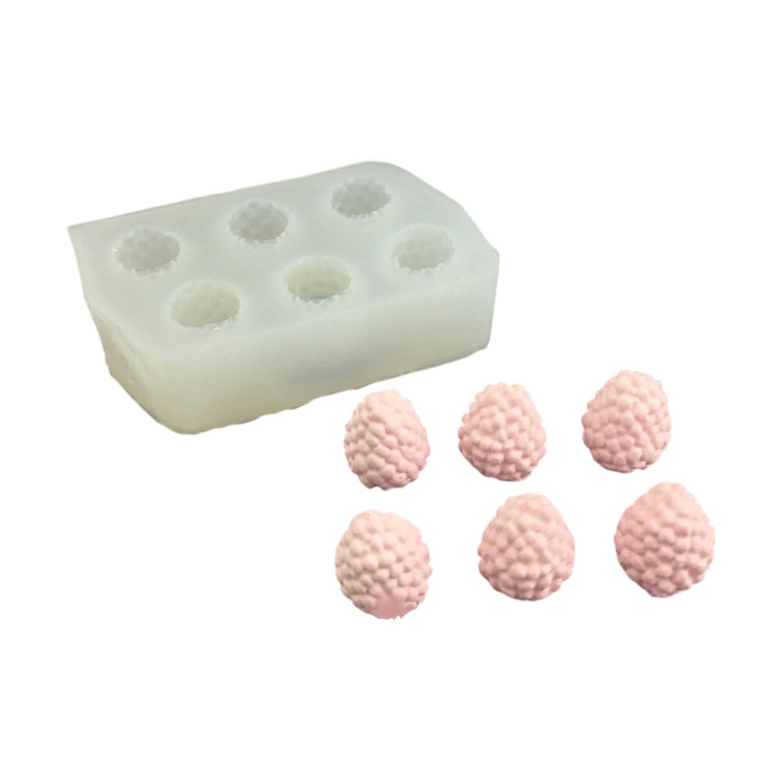 Mekalero Premium Silicone Raspberry Love Molds Safe Silicone Dessert Molds Perfect for Fondant and Cupcakes Food Grade Baking Mold