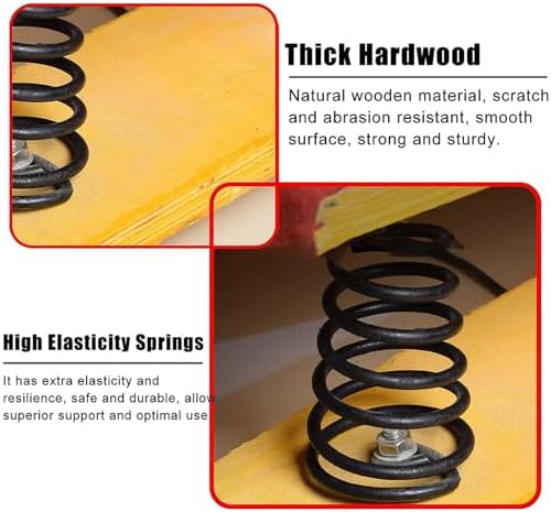 Heavy Duty Gymnastics Springboard, Vault Board for Adults & Kids, Perfect for Home Workouts, Mini Trampoline Training, Durable & Safe Fitness Equipment