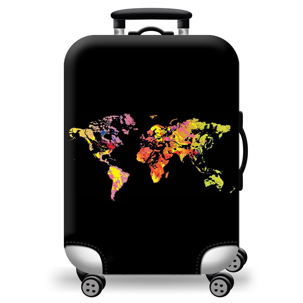 Homarket Protective Luggage Cover Waterproof Travel Luggage Cover Suit for 18-32 inch Case Elastic Suitcase (XL(29-32 inch luggage), H405)