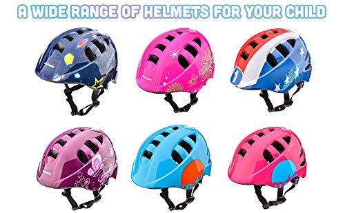 Meteor Casco Bici ideale per bambini e adolescenti...