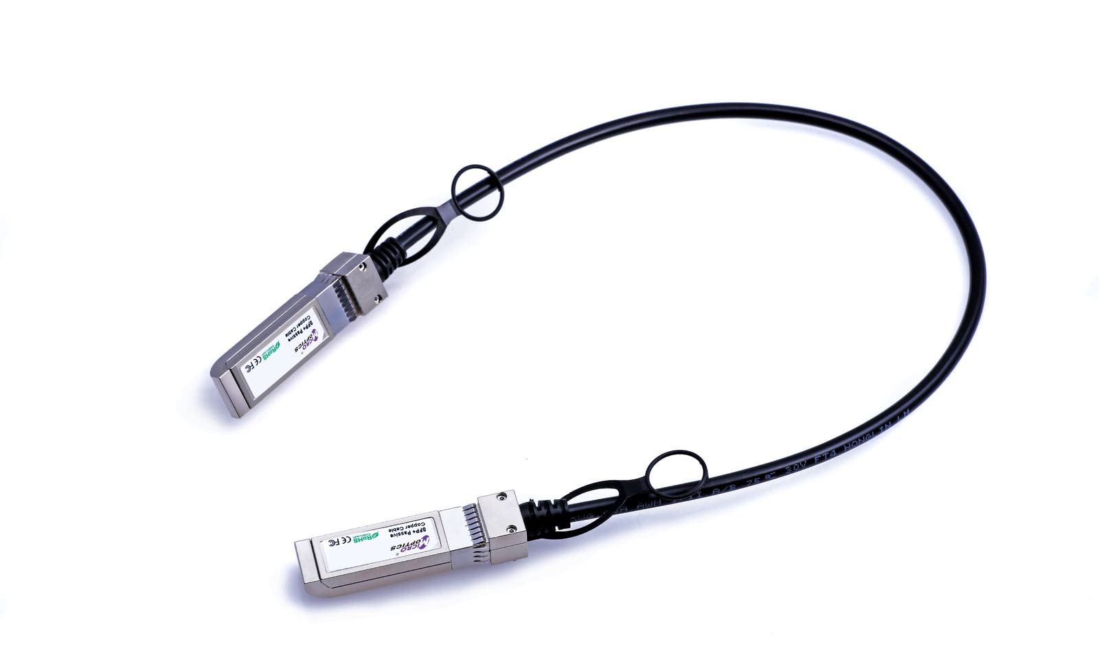 MicroOptics 3m SFP+ 10Gb/s - InfiniBand cables (SFP+, SFP+, Black)