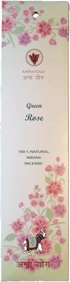 Green Rose Incense Sticks