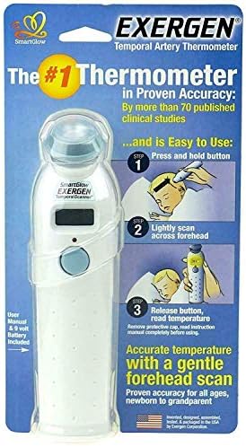 Exergen Thermometer, Temporal Scanner 1 Thermometer by Exergen