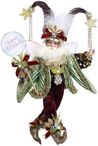 Mark Roberts Fairy of Miracles Small 12 Inches 51-64330 Christmas Decor Holiday Collectible Figurine Seasonal Decoration Unique Gift