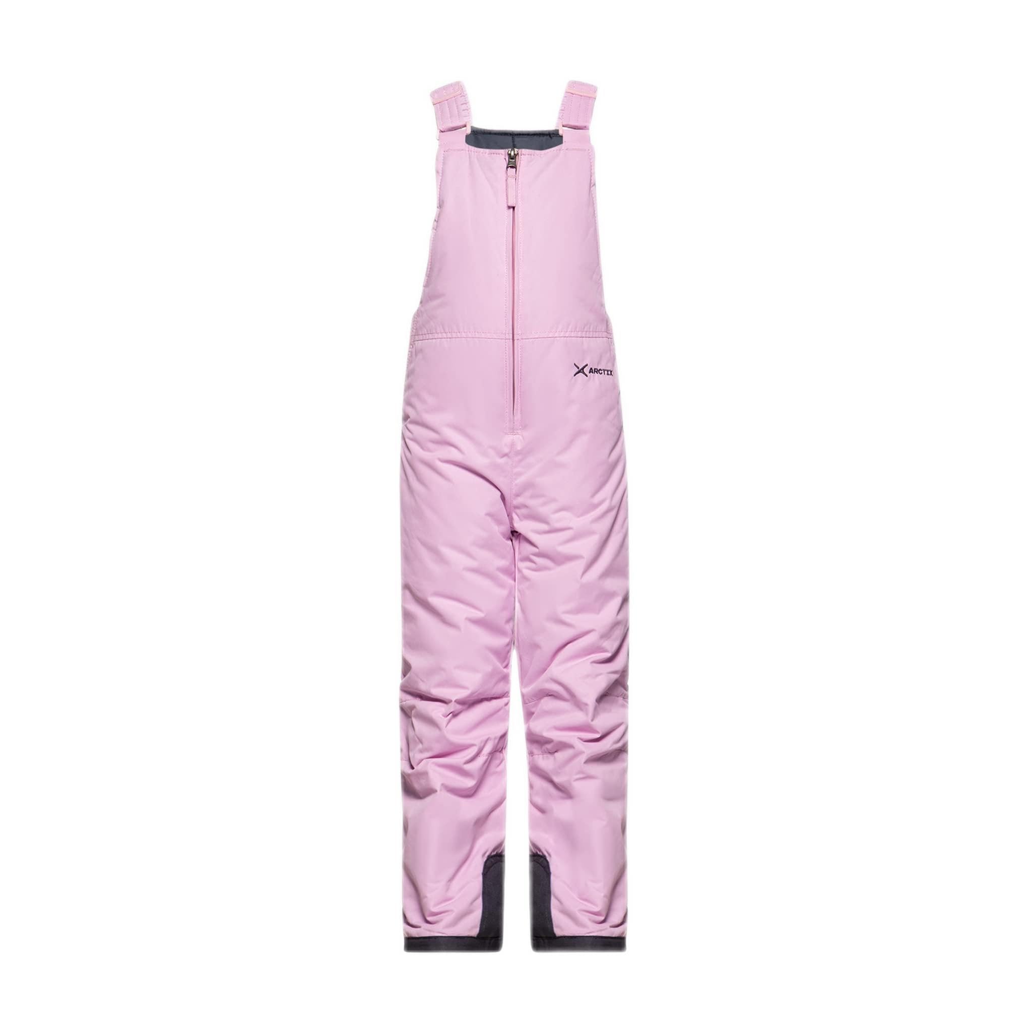 Arctix Infant/Toddler Chest High Snow Bib Overalls, Party Pink Solid, 3T