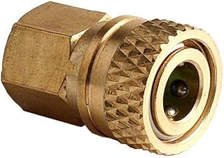 IORMAN 1/8 BSPP Female to 8MM Female Quick-Disconnect Connector Brass Plug Adapter