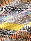 Godoboo Damen Strickjacke Regenbogen Cardigan Pullover Winter Strickpullover Elegant Offen Langarm Outwear Strickmantel Warm Strickpullover Herbst Winter Strickcardigan