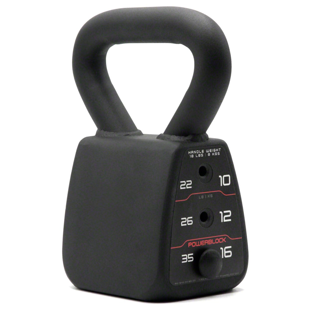 PowerBlock verstellbare Kettlebell | 8,7–16,9 kg