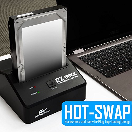 Estación de Acoplamiento USB 3.0 para HDD/SSD 2.5 y 3.5 Kingwin miniatura 3