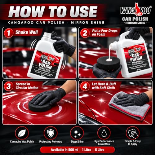 Image of Kangaroo CAR Wax- Polish (5 Litre)