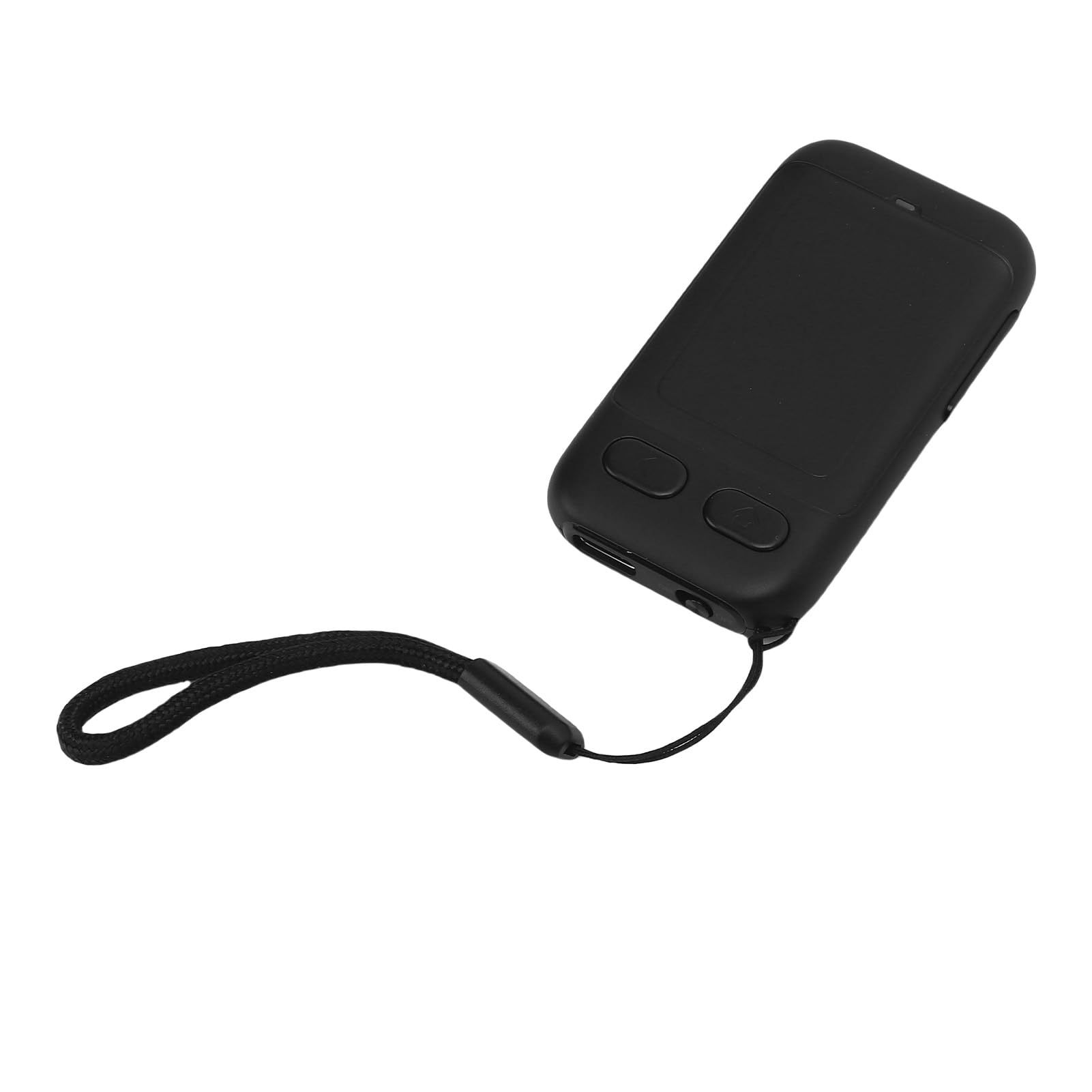 2 Key Bluetooth -Fernbedienung, Drahtlose Kamera -Verschluss und Page Turner mit 20 -tägiger für Android -Telefon -Tablet -Präsentation (Black)