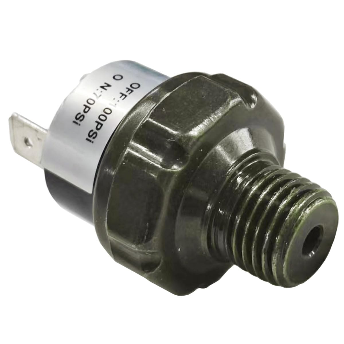 Snapklik.com : 70-100 PSI Air Pressure Switch, 1/4