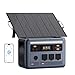OSCAL PowerMax 1800SE Tragbare Powerstation mit 100W Solarpanel, 1800W (3600W Spitzenleistung) Solargenerator, 100% Akku in 1.2 h,1024Wh LiFePO4 Akkus für Camping, RV, Reisen, Stromausfall