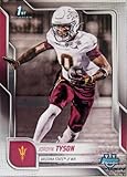 2025 Bowman University Chrome #31 Jordyn Tyson Arizona Football Card - Sportscard Superstore