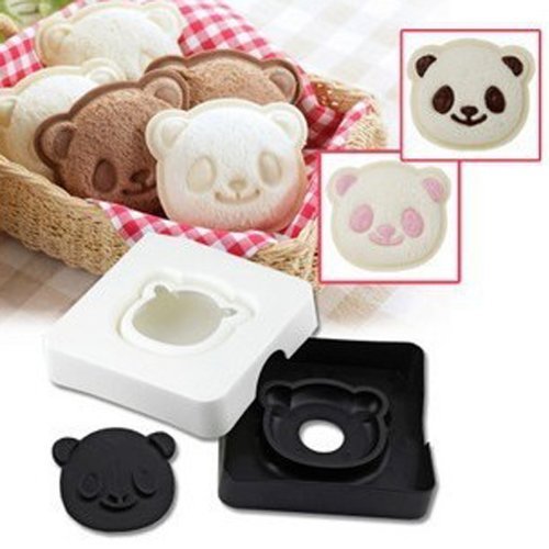 RUIIO DIY Panda cortador de galletas para hacer pan tostado Cover