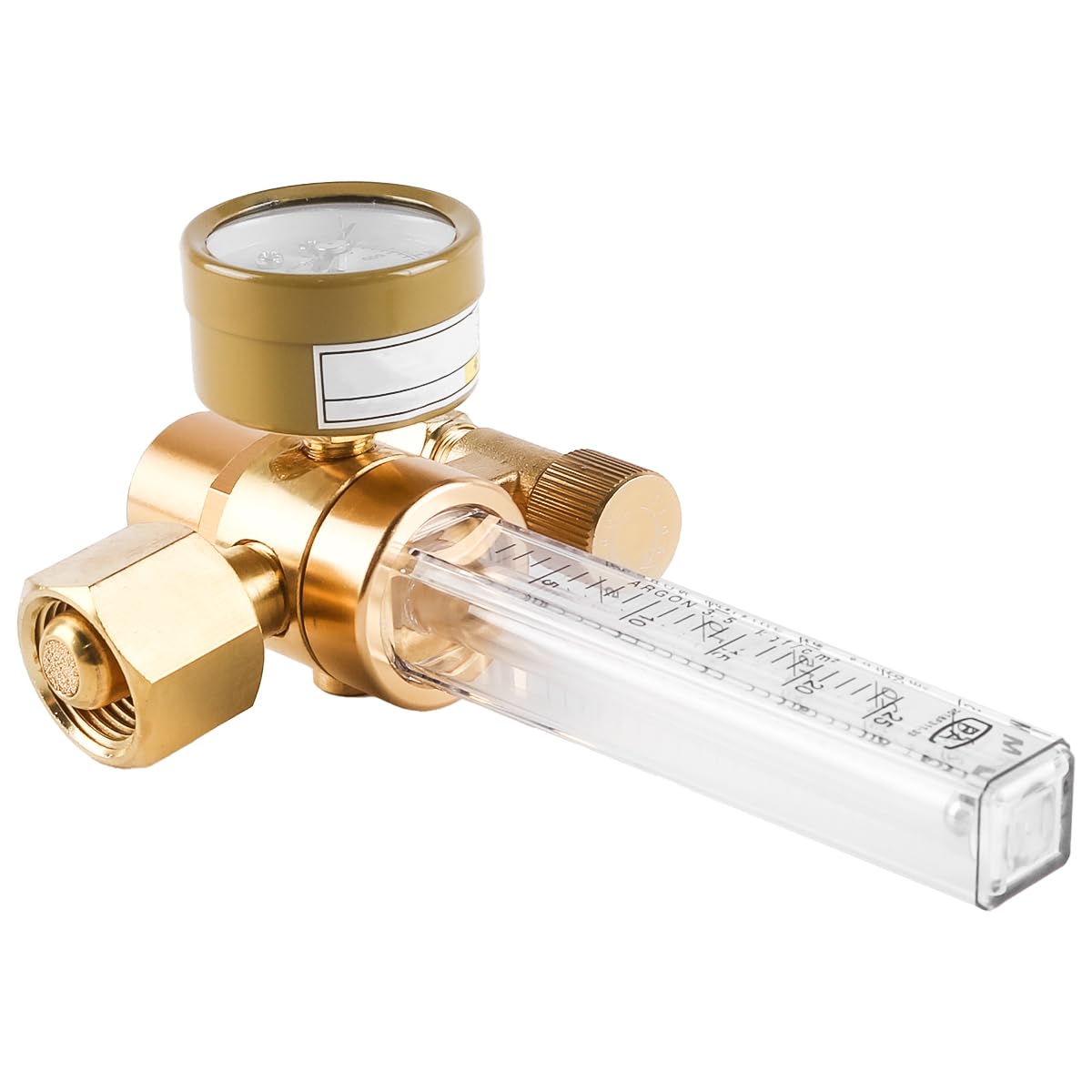 WANGCL Argon Flow Meter Regulator Comes with a Safety Valve Suitable for TIG Argon Arc Welding MIG Carbon Dioxide Welding Machine - Image 3