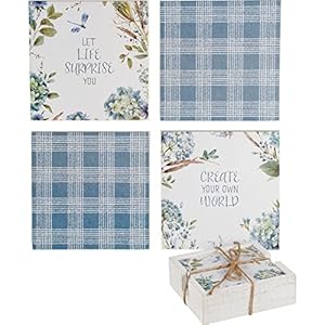 Primitivesbykathyletlifesurpriseyoucreateyourownworldcoasterset Urban Country Home Decor Primitives by kathy let life surprise you create your own world coaster set urban country home decor