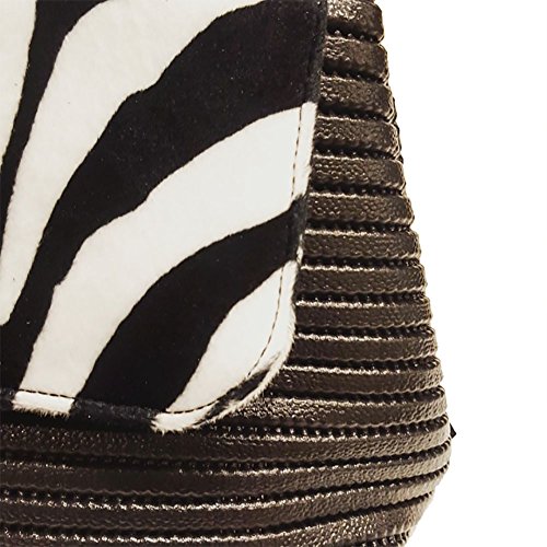 Sac à main Dublin Zebra en sympatex luxe | SYQUESTIONBAGCAVALLINO - 2
