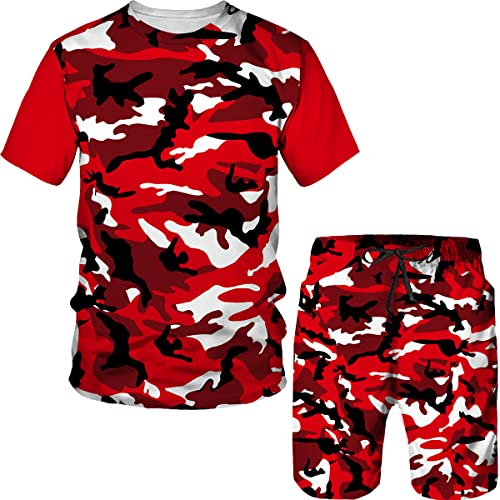 Survêtement d'été respirant avec impression camouflage 3D ultra réaliste - 6