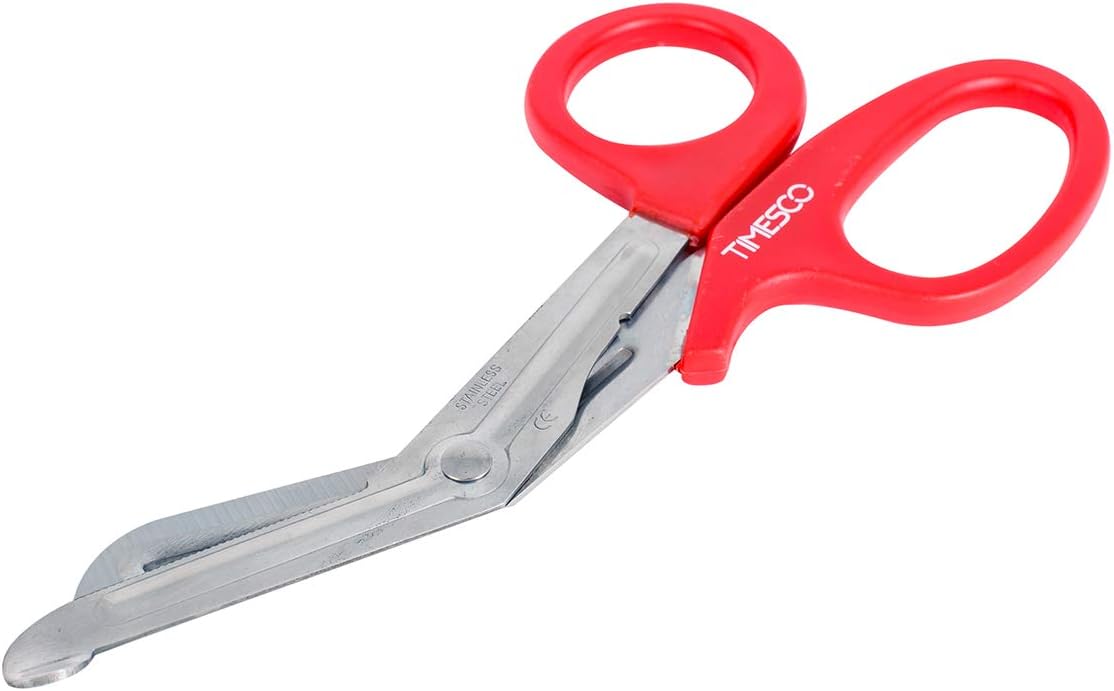 Red Tuff Kut Scissors by St John Ambulance