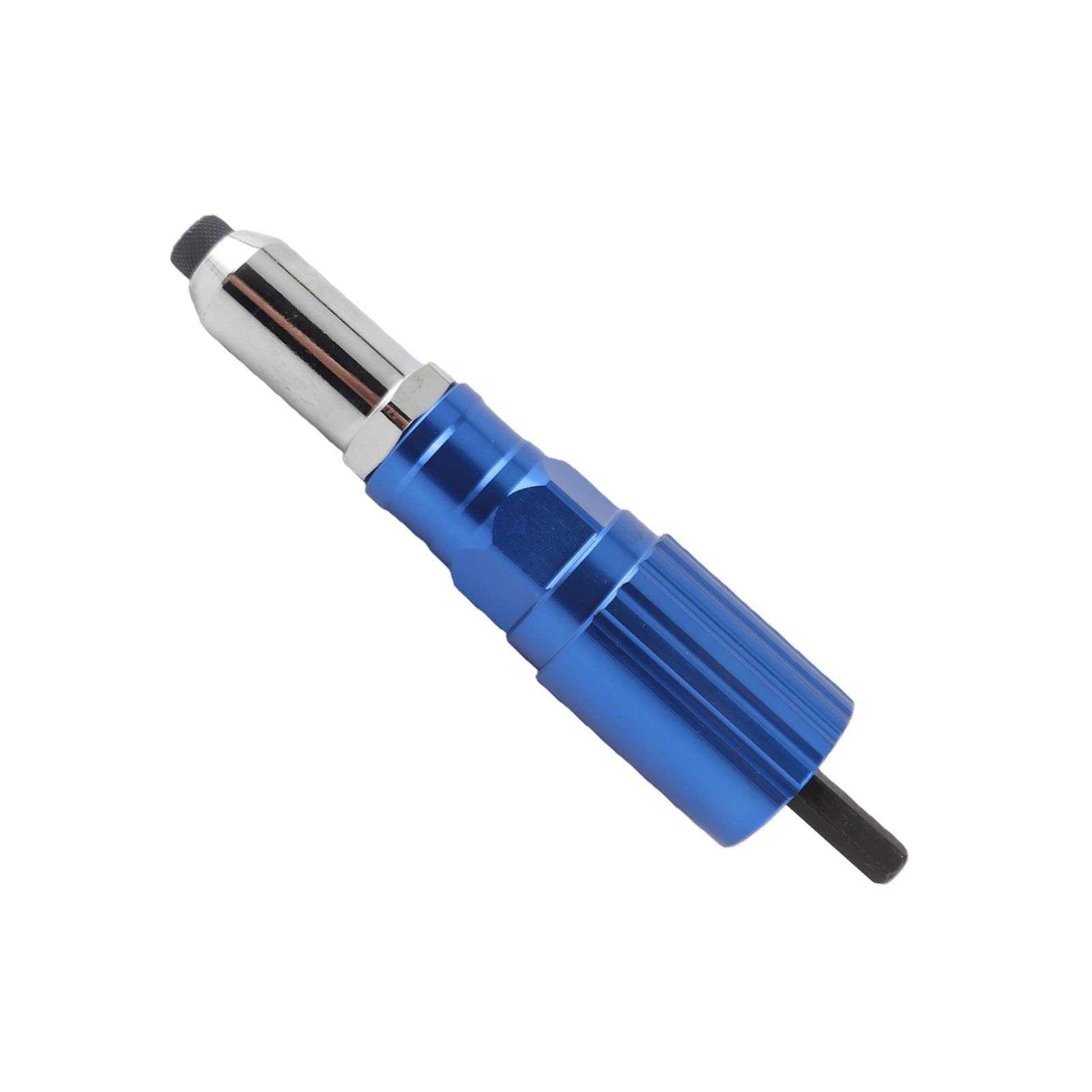 lyrlody Adattatore per Rivettatrice Elettrica, Trapano Convertitore Rivetti, Impugnatura Ergonomica Leggera per Rivetti Ciechi 2,4 3,2 4,0,8 Mm