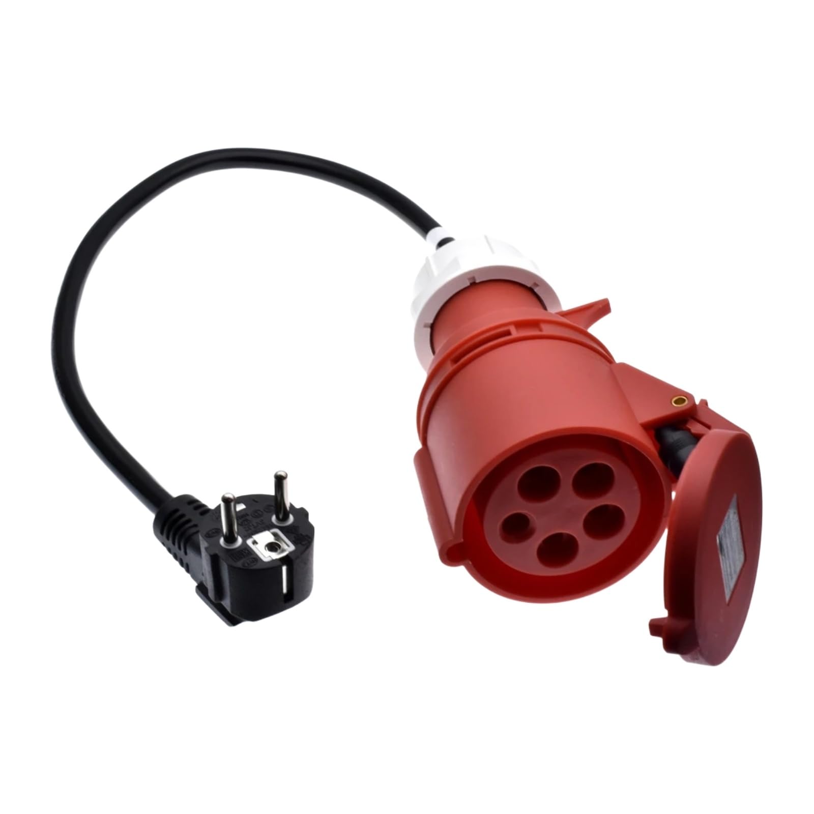 Adaptador CEE socket rojo 32A de 3 fases 11kw: Alta gama 16A CEE77A-532C6