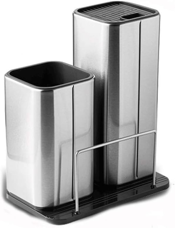 8 Stand Holder for Kitchen Stainless Steel Cooking Block High End Accessories