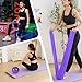 Tsikavo Pilates Ring, Pilates Ring Circle and Ball Set, 12 Inch Magic Circle Pilates Ring,9 Inch Small Exercise Ball,Resistance Bands Set, Home Pilates Equipment for Women
