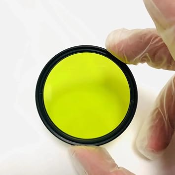 Green Glass UV IR passthrough in Various Sizes with Round Photo Frame 58 mm Optical LB16 for Camera Photography Optical58mm
