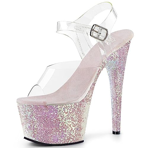 Sandales habillées pour femmes avec talons hauts et bout ouvert