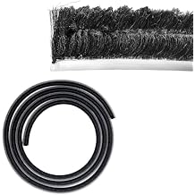W510C .312" 7.9 mm Adjustable Astragal Replacement Pile Weatherstrip 100FT Replace Worn Weatherstrip Pile on Adjustable Astragals Five Year Free Replacement