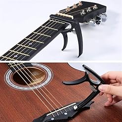SHANGMAOYO Capodastre Accessoires De Guitare KIT Tuner DE L’INSTRUCTION 3 en 1 Tool De Retenue Picks Capo Strings… - Les Beatles, Paul McCartney, John Lennon, RIngo Starr, George Harrison SHANGMAOYO Capodastre Accessoires De Guitare KIT Tuner DE L'INSTRUCTION 3 en 1 Tool De Retenue Picks Capo Strings… – Image 5
