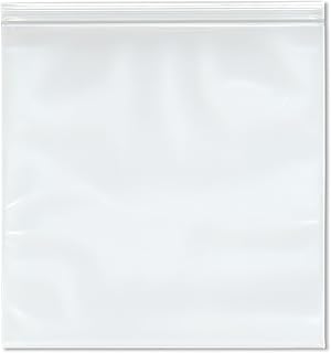 Plymor 10" x 12" (Pack of 200), 6 Mil Industrial Duty Zipper Reclosable Plastic Bags