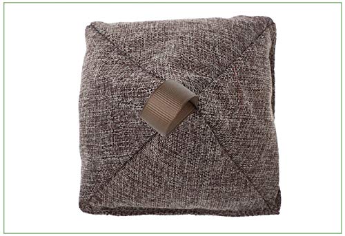 Mocofo Bamboo Charcoal Air Purifying Bag, Christmas Room Decor Triangle Shape Bamboo Odor Eliminator Bags Odor Absorber (500Gx4 Pack), Car Natural Air Fresheners, Closet Dehumidifier, Air Purifier (4 Pack Triangle Shape) #TOP3