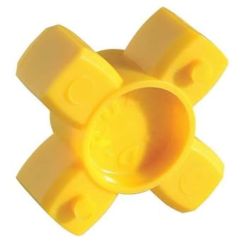 Ruland JD21/33-92Y Jaw Coupling Spider, Yellow , Bore, 1-5/16" or 33.3mm OD
